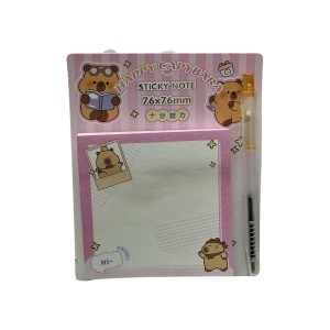 BLOQUINHO DE ANOTAÇÕES CAPIVARA