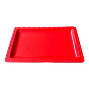 BANDEJA 20X12,5 VERMELHA