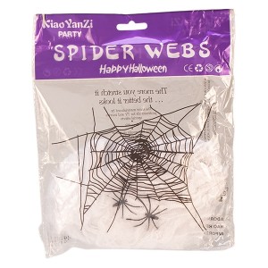 TEIA HALLOWEEN BRANCA