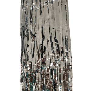 CORTINA FITA METALIZADA PRATA