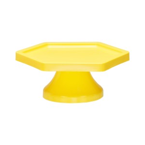 PORTA-DOCE SEXTAVADA C/PÉ AMARELO