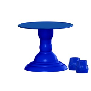 BOLEIRA ROYALE 22CM AZUL ROYAL