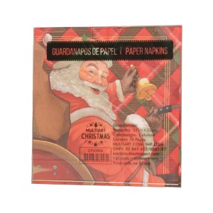 GUARDANAPO NATAL PAPAI NOEL