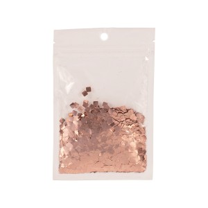 CONFETE QUADRADO ROSÉ