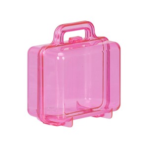 MALETA ACRÍLICA ROSA