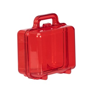 MALETA ACRILICA VERMELHA