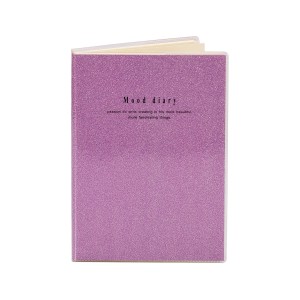 BLOCO DE ANOTAÇÃO CAPA LILÁS BRILHANTE ref.MJ7040