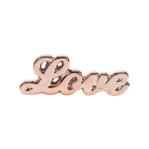 ENFEITE LOVE ROSE GOLD