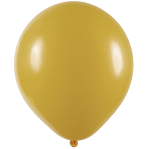 BALÃO 9 MOSTARDA LISO