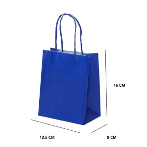 SACOLA PAPEL AZUL BIC