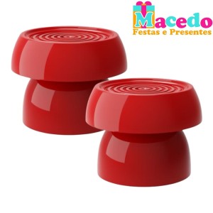 KIT 2 MINI ALEGRA VERMELHA