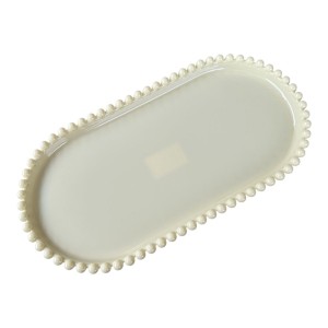 BANDEJA OVAL AMARELA CANDY