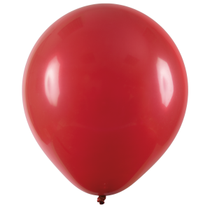 BALÃO 9 VERMELHO CEREJA LISO